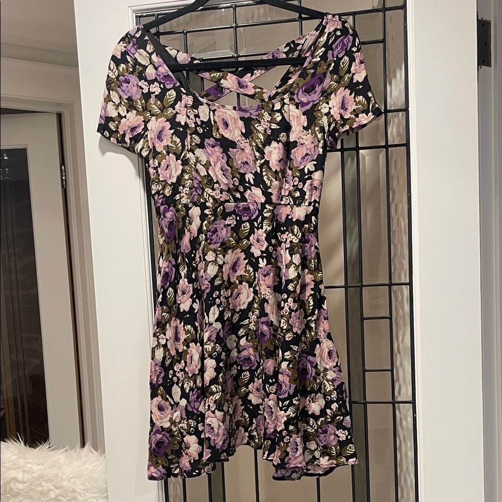 KIMCHI BLUE Floral Print Women's Top